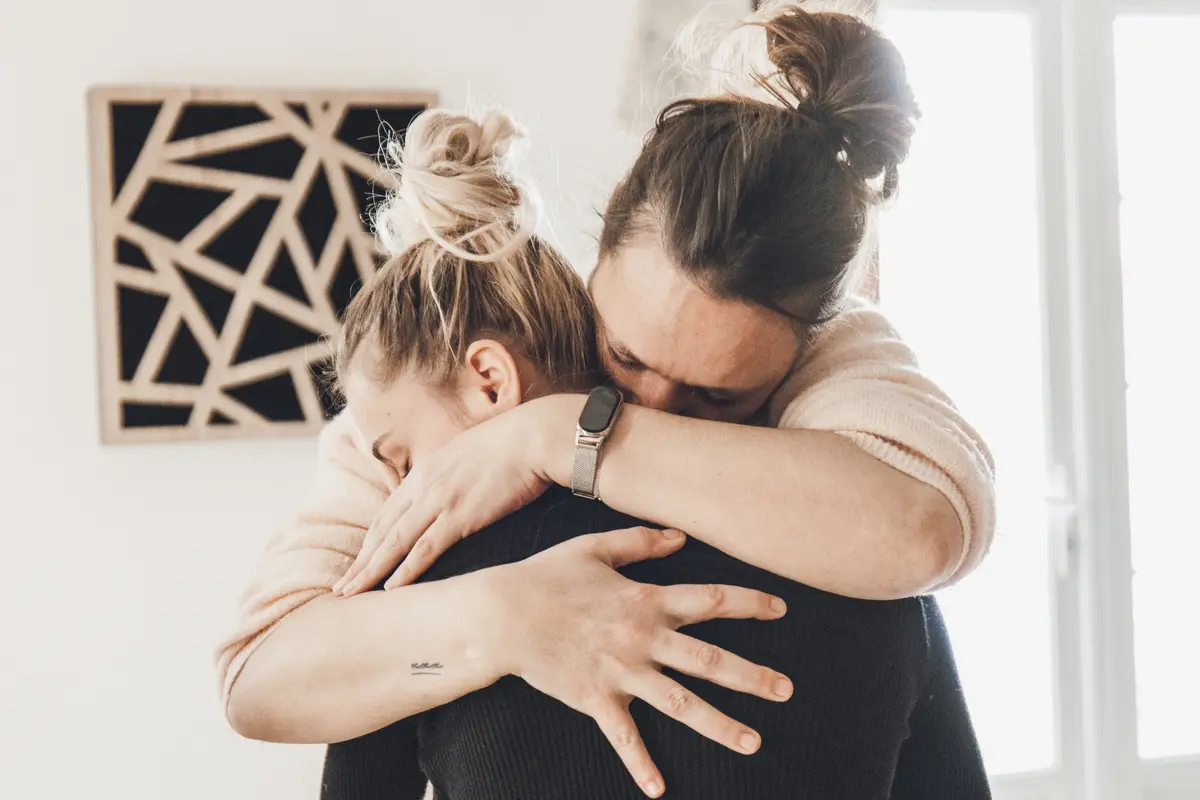 Moment d'émotion en stage